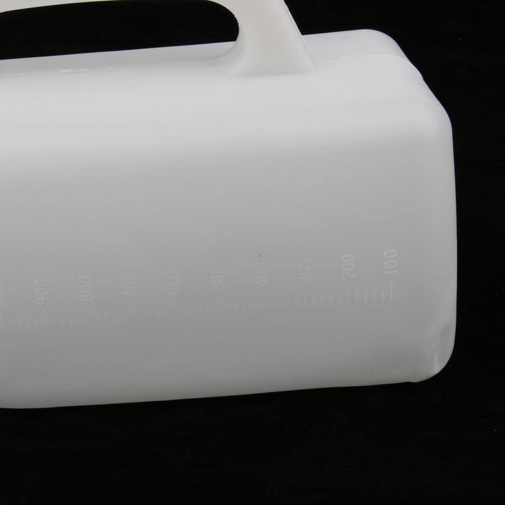 Pack of 3 Males Urine Containers Toilet Bucket Chamber Pee Potty with Lid/Mobility & Daily Living Aids/Bedpans & Urinals - 1000ml