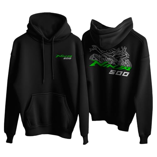 Ninja 500 (2024-2025) Hoodie - Motorcycle Rider Sweatshirt for Men & Women, Biker Enthusiast Gift