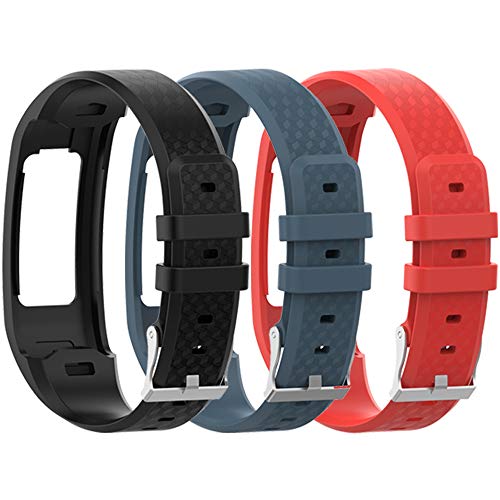 Image of QGHXO Band for Garmin Vivofit 1 / Vivofit2, Soft Silicone Replacement Watch Band Strap for Garmin Vivofit 1 / Vivofit 2 Activity Tracker, Small, Large, Ten Colors