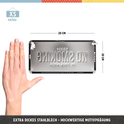 Nostalgic-Art Targa da Appendere Sorry, No Smoking...