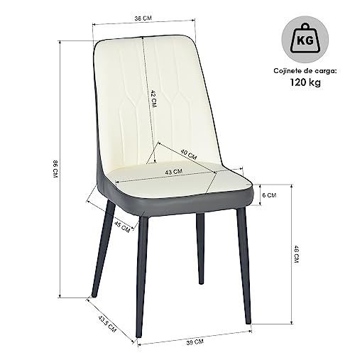 La Mejor comparativa de Sillas para antecomedor tabla con los diez mejores. 7 Imagen adicional