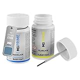 MG PRIME Peinture voiture kit de stylo retouche pour Citroen EMB Bleu Celeste/Taubenblau de base de vernis de 50ml par flacon