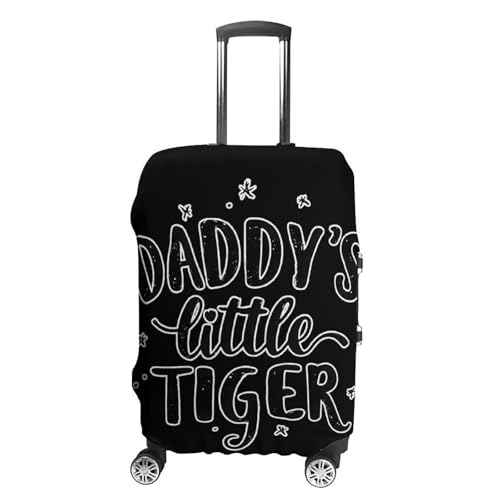 Daddy's Little Tiger Luggage Covers Washable Travel Suitcase Cover Elastic Baggage Protector
