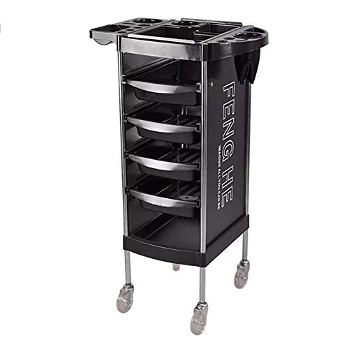 LOAO Carrito De Peluquería Carro De Herramientas De Salón Multifuncional con 6 Cajones Y...