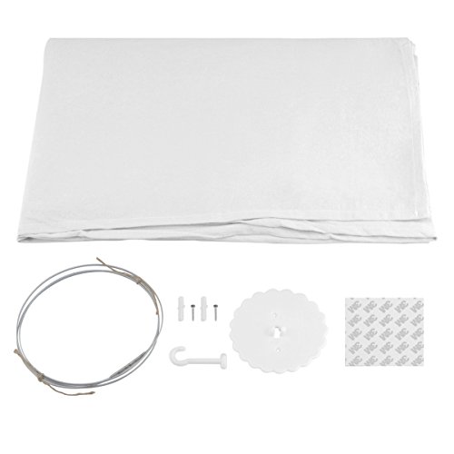 Jelegan crib canopy, cotton dome, bed canopy, mosquito net for baby, indoor, outdoor, fun, play tent, play, reading, bedroom, dressing room, height 240 cm