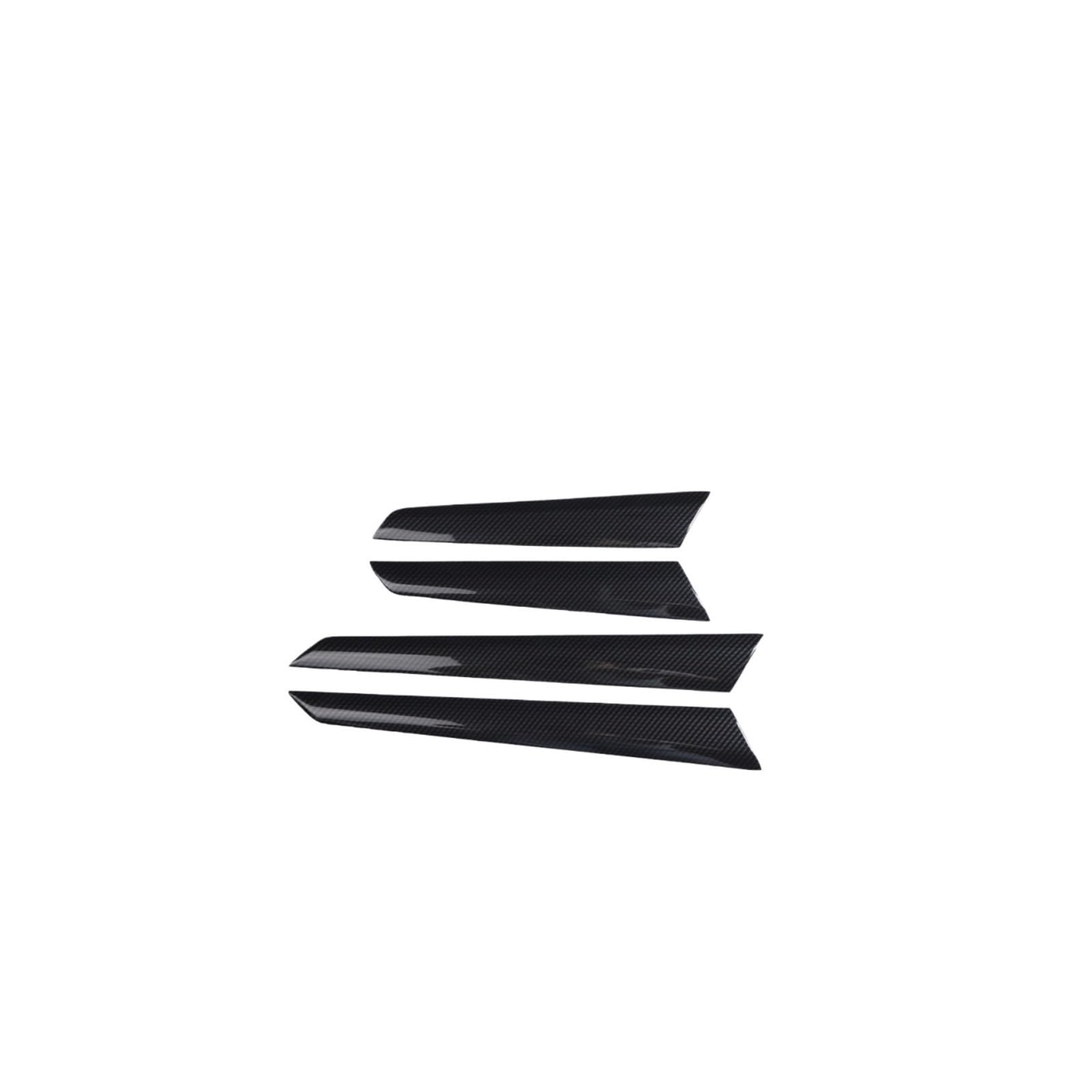 QBKGMEWCA Central Control and Decoration Stickers Compatible for Right-Hand Drive Vehicles Carbon Fiber Trim(Type11)