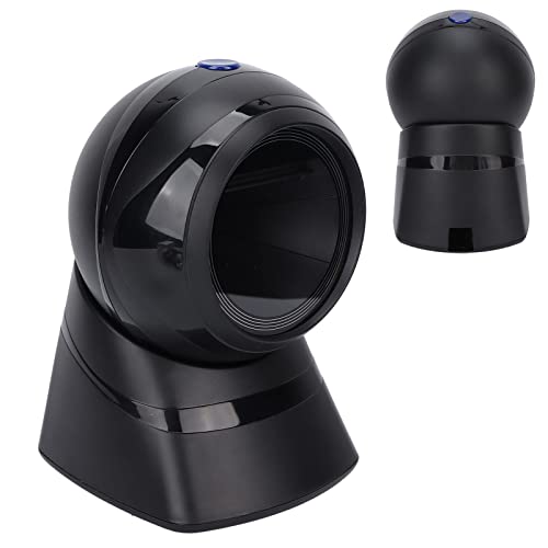 Fyearfly DS200   Escáner de código de barras manos libres, imagen de código QR 1D 2D con USB para punto de venta al por menor, funciona con Windows, Mac OS y Linux