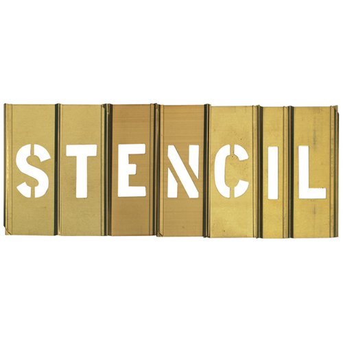 10011 2"FIGURE STENCILS;C.H.HANSON