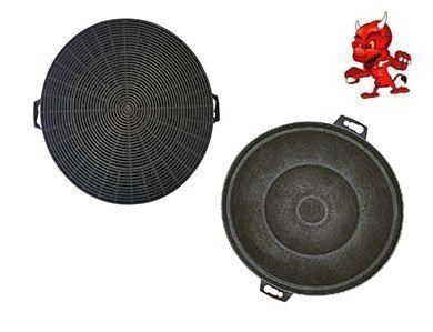 Aktivkohlefilter Für Dunstabzugshaube Jan Kolbe Triton 95 A / CN / W – Rund, 210 Mm