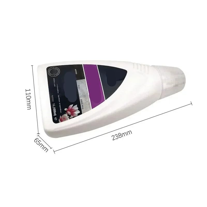 Líquido,Compatible con Bissell, 2765Z 2582Z 2225Z Líquido de Limpieza for Aspiradoras Solución de Limpieza de Pisos Líquido 1L, Piezas de Aspiradora Universal