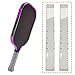 predolo Clear Sticker Paddle Protector Edge Resistant Racket Edge Guard Tape, 2 Pieces 76x2.3cm