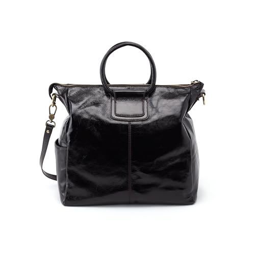 Image of HOBO Sheila Large Leather Satchel, Crossbody Bag for Women with Top Handle