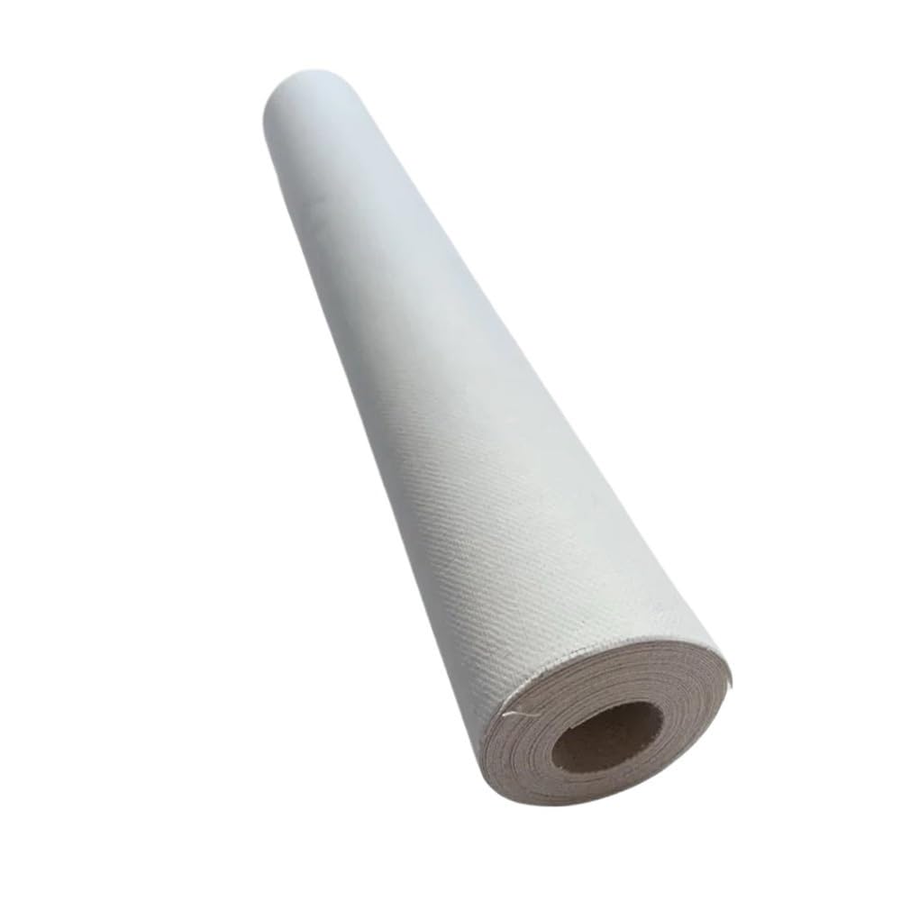Lienzo imprimado en bIanc0. Lienzo enrollado de lino mezclado, lienzo profesional for pintura al óleo con pigmentos acrílicos, longitud 300 cm | 57cmx300cm
