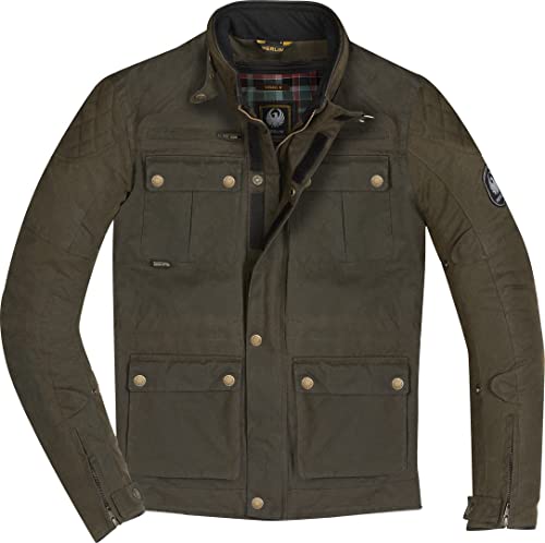 Veste ciré de moto Merlin Yoxall II en coton premium résistant et élégant