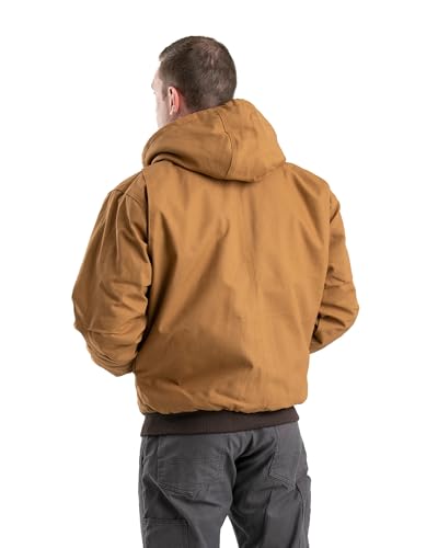 Berne Men's Heritage Duck Hooded Active Work Jacket2