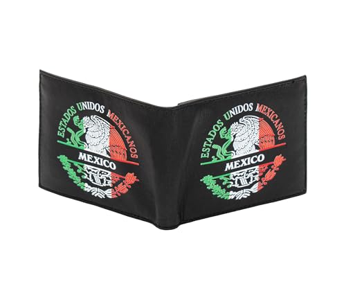 Mexico Coat of arms Men printed Wallet Real Leather Wallet Cartera Estados Billetera3