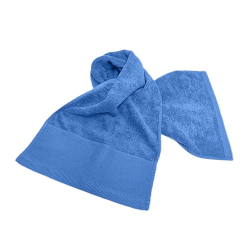 JISADER Yoga-Handtuch, Trainingshandtuch, weiches Reisehandtuch, Sporthandtuch, schnell trocknendes Handtuch für Pilates, Heim-Fitnessstudio, Camping, Blau