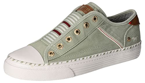 Preisvergleich Produktbild Mustang Damen 1376-402 Sneaker, pastellgruen, 41 EU