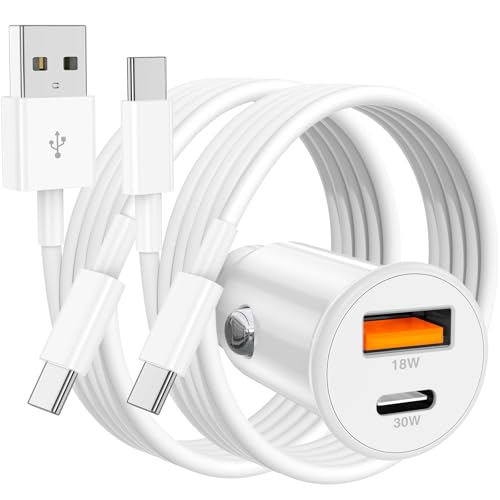 48W USB C Car Charger for iPhone 17 16 15 Pro Max, 48W Dual Port USB-C & USB-A Car Fast Charging...