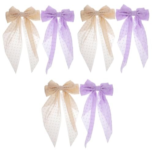 Clips à cheveux à noeud élégants FRCOLOR : l'accessoire de mode raffiné