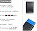 immagine 4Hard disk esterno portatile da 1 TB USB 3.0 – HDD esterno USB 3.0 compatibile per PC, Mac, laptop e Smart TV (2 TB, rosso)