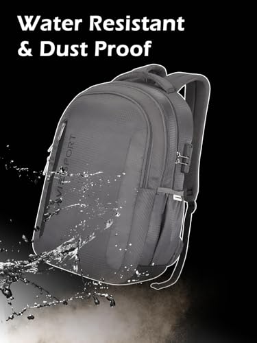 Image of Lavie Sport Maverick 35L Casual Backpack | Fits Upto 15 Inch Laptop Backpack | Laptop Compatiable | Rain cover | For Men & Women