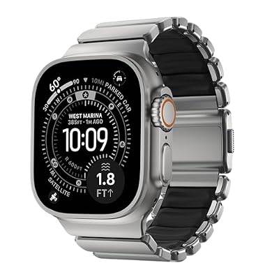 NOMAD Correa Stratos Apple Watch 49mm Plateada/Negra | Ya disponible en tu tienda friki favorita! En mundofriki.es! NOMAD Correa Stratos Apple Watch 49mm Plateada/Negra | Ya disponible en tu tienda friki favorita! En mundofriki.es!