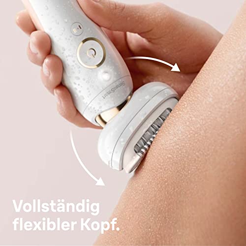Braun Braun Silk Épil 9 Flex Beauty Set Epilierer Damen Aufsätze Gesichtsepilierer Tasche Mit Flexiblem - Image 3