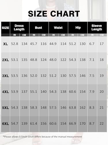 Image of SUZONANA Plus Size Denim Print Maxi Dresses for Women Casual V Neck Short Sleeve with Pockets Soft Jean Look Dress XL-6XL