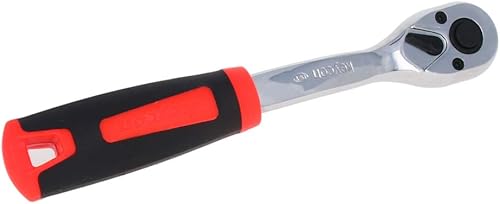 Miniatura 9 de Utoolmart Llave de trinquete rotador, 14 pulgadas CR-V Reversible de liberación rápida Offset Drive 1 unids