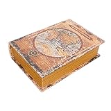 Décorations de livres anciens en bois : boîtes de rangement décoratives pour livres ; nous proposons neuf boîtes à livres décoratives, des boîtes à livres vintage et exquises qui ne peuvent pas décorer votre chambre mais aussi organiser votre bureau