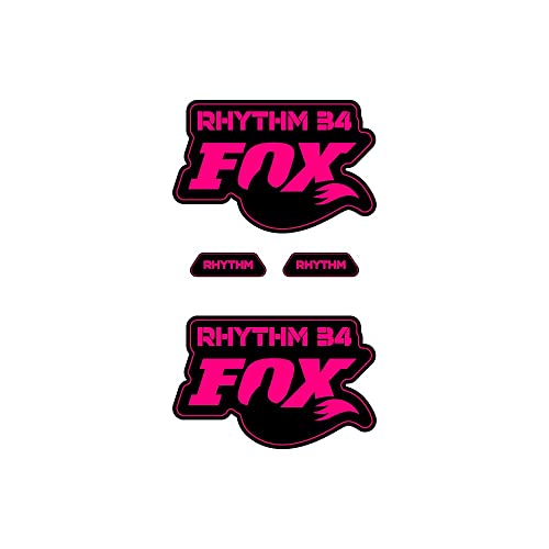 Adhésifs de qualité pour fourche Fox Rhythm 34 29" rose fluo 1 cm - 2