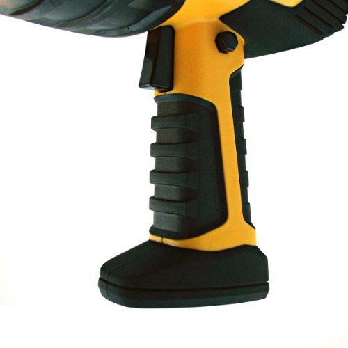 Dorcy Rechargeable Pistol Grip LED Spotlight with Trigger Lock Switch and AC/DC Charging Adapters - Thumbnail 5