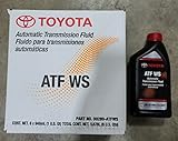 Genuine Toyota Atf Automatic Transmission Oil Fluid Atfws Lexus Scion X 7Qt