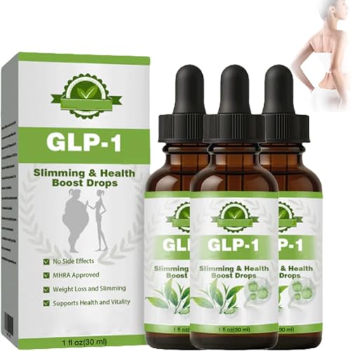 Ourlyard Glp-1 Health Boost Drops, gotas orgánicas de equilibrio metabólico de Moringa GLP-1, reafirman la piel y el cuerpo, adecuadas para todo tipo de piel (3)