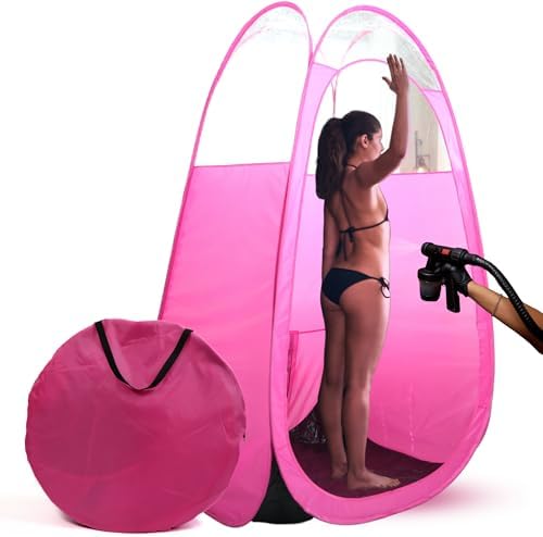 Tenda grande de bronzeamento em spray – cabine de bronzeamento po...