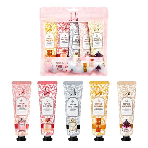 Set de Crema de Manos Perfumada, Crema de Manos Especial para Manos Agrietadas, 30 ml, Ideal para Canastas de Pascua, Acción de Gracias o Regalos de Agradecimiento