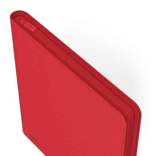 Image of Ultimate Guard Zipfolio 480 - 24 Pocket XenoSkin (Quadrow) Red