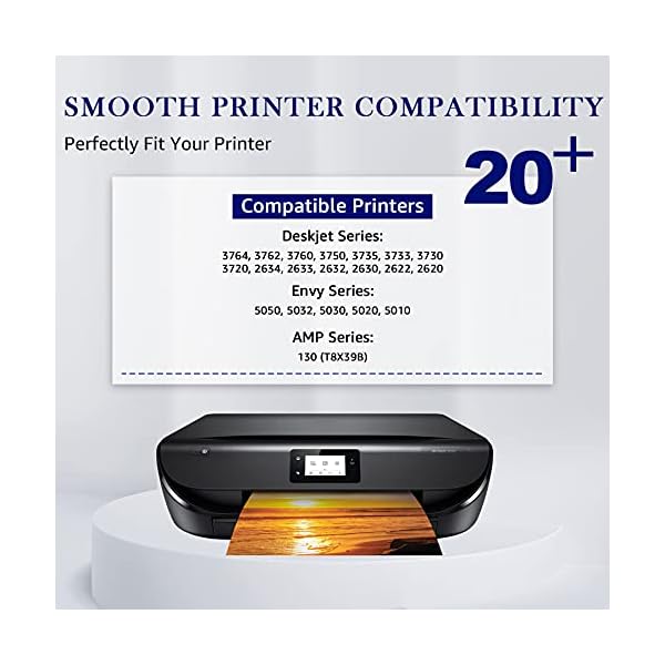 Mooho 304XL 304 XL Wiederaufbereitet Patronen als Ersatz für HP 304 Druckerpatronen für Envy 5030 5010 5020 5032 DeskJet… – Bild 5