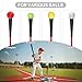 UbiCoSptJoy Baseball Tee Topper for Baseball Practice Training Hitting, Batting Tee Rubber Top Replacement, Ball Rest Cup