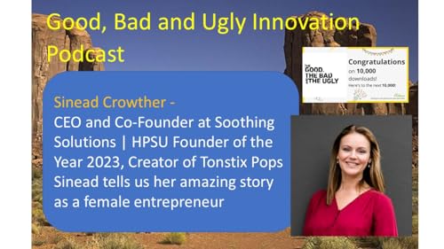 Sinead Crowther - CEO and Co-Founder of Soothing Solutions talks about the market for Tonstix Pops for Children