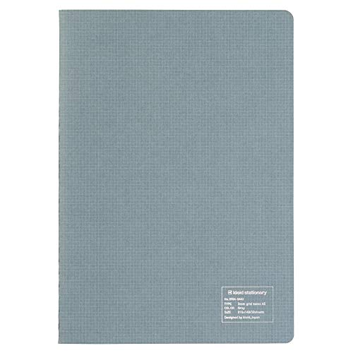 Carnet de notes quadrillé 2 mm kleid 8904 A5 carré de 2 mm gris - 2