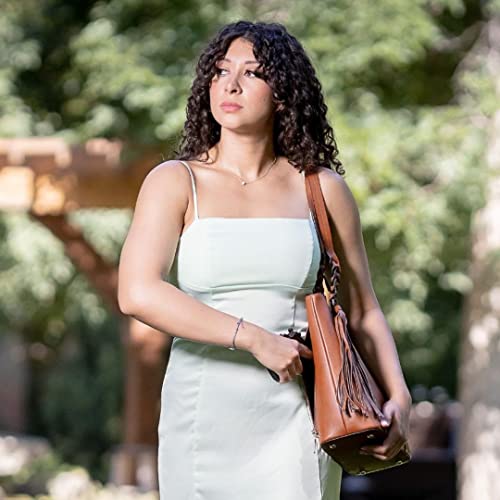 Bolso Tote Bella de Cuero con Cremalleras de Seguridad miniatura 2