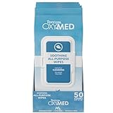 TropiClean OXYMED Soothing Relief Wipes, 50 ct