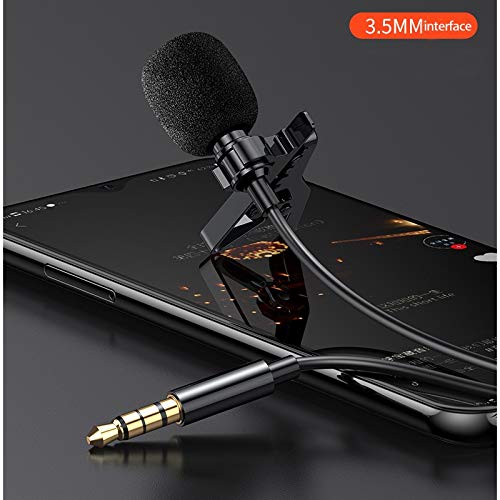 Mini microphone de table et veste avec prise jack pour PC et mobile