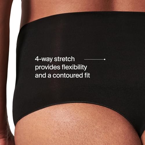 Image of SPANX SPANXshape ExtraOrdinary Thong - Sculpting with Compression - Women's Shapewear Underwear - Recycled Nylon Fabric Blend