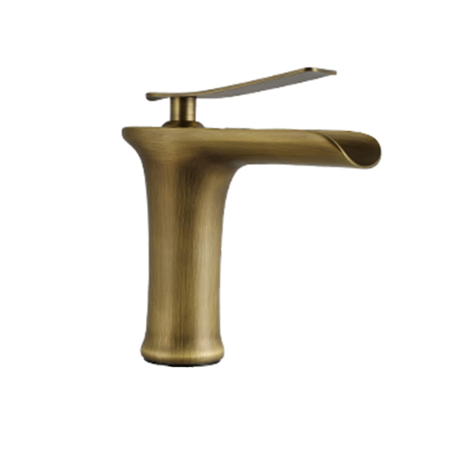 Robinet de salle de bain cascade pour créer une ambiance spa rétro chez soi