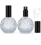 Segbeauty Parfum Zerstäuber für Unterwegs, Parfum Flakon Glas, 2 Stück Glasflaschen 100ml für Par...