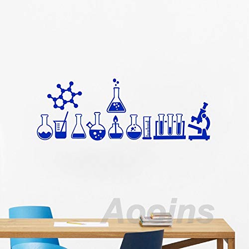 Gadgets Wrap Science Wall Sticker Laboratory Decor Science is Cool Vinyl Decals Mural Geek Wall Art Decals