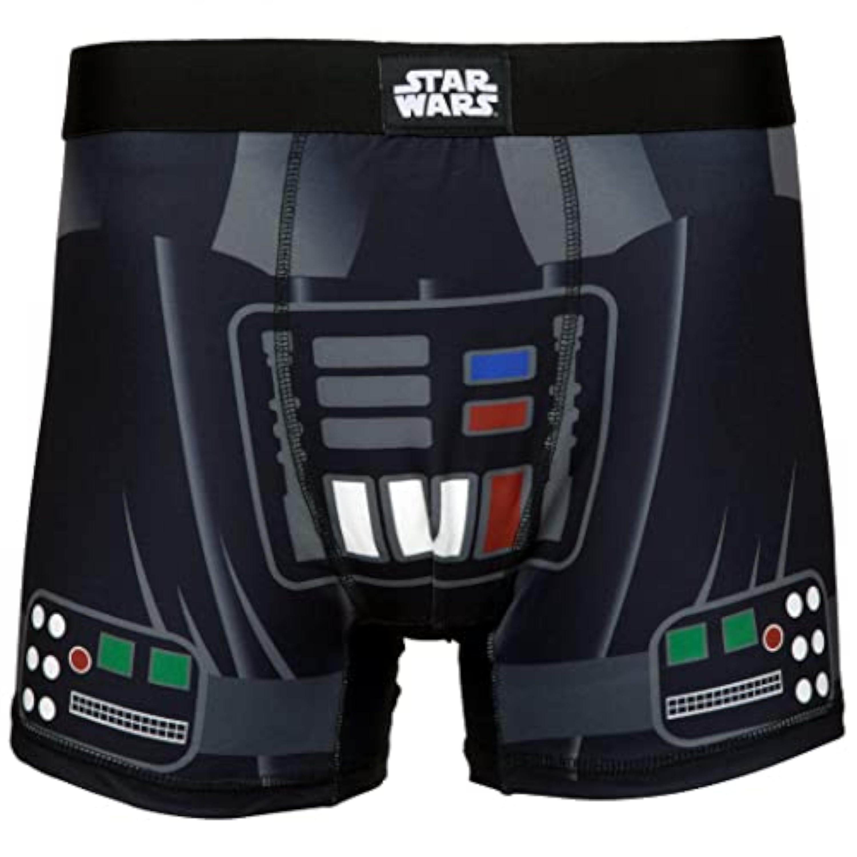 Bioworld Star Wars Darth Vader Cosplay - Calzoncillos tipo bóxer para hombre (as8, alpha, x_l, regular, regular), color negro, Negro, XL